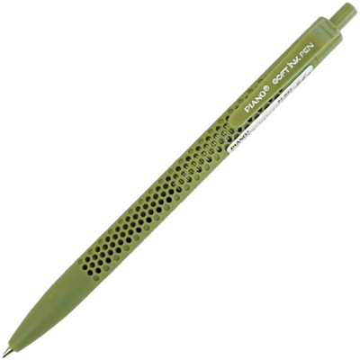 Pix cu mecanism de 0.5 MM, Piano, PT-027, cu mina albastra si culoarea corpului verde